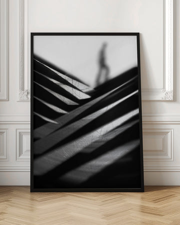 Solitary Figure Ascending | Poster - Room Interior 1