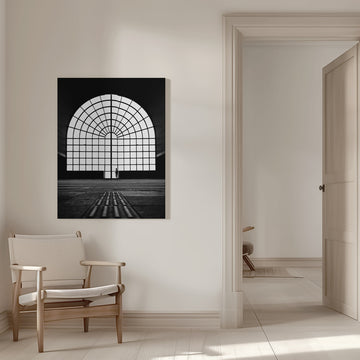 Architectural Solitude | Canvas - Room Interior 1