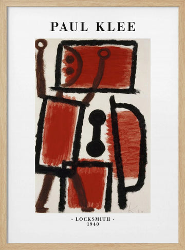 Locksmith 1940 | Poster - Wood Frame Interior