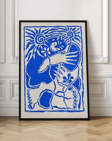 Protection (blue) | Poster - Room Interior 1