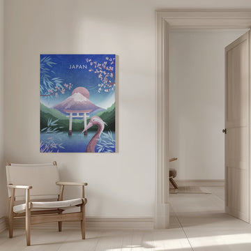 Tranquil Japan Dream | Canvas - Room Interior 1