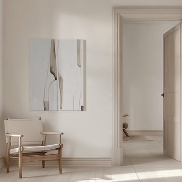 Organic Abstract Forms | Canvas - Room Interior 1