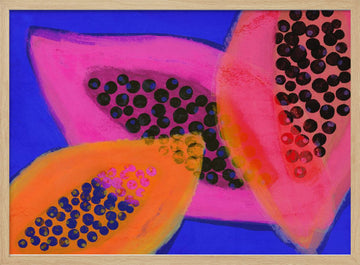 Yummypapaya | Poster - Wood Frame Interior
