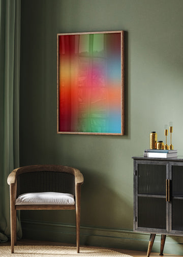 Vibrant Color Gradient | Poster - Room Interior 2