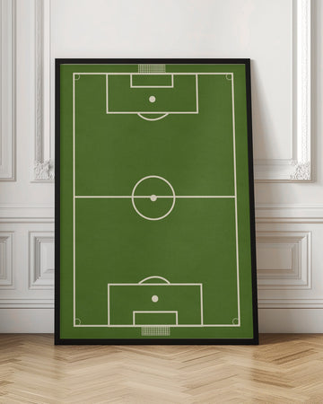 Green Soccer Field | Poster - Room Interior 1