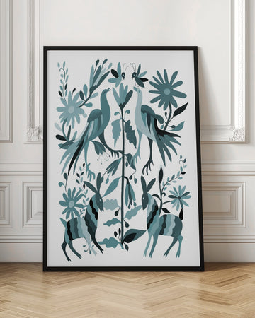 Whimsical Forest Life | Poster - Room Interior 1