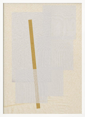 Golden Balance | Poster - White Frame Interior