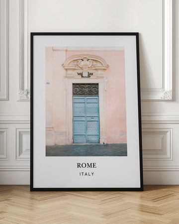 Trastevere Rome Travel poster | Poster - Room Interior 1