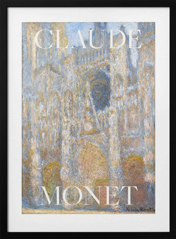 The Cour d'Albane | Poster - Black Metal Frame Interior