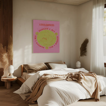 Cozy Sleepy Cat | Canvas - Room Interior 2