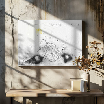 Mysterious Beaked Figure | Canvas - Room Interior 2