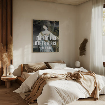 Not Like Other Girls | Canvas - Room Interior 2