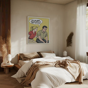 You Are Not Too Old | Canvas - Room Interior 2