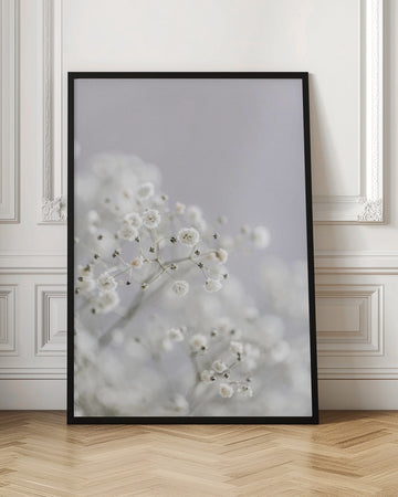 White Breath Flowers | Poster - Room Interior 1