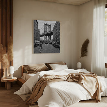Manhattan Bridge Urban Style | Canvas - Room Interior 2