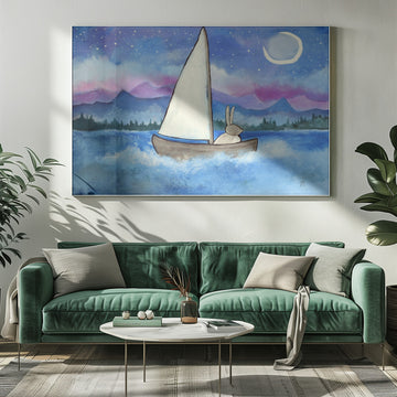Sailboatbunny | Poster - Room Interior 1