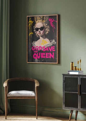 God Save the Queen | Poster - Room Interior 2