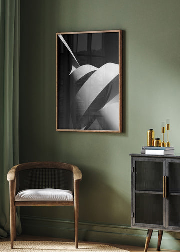 Modern Abstract Curves | Poster - Room Interior 2