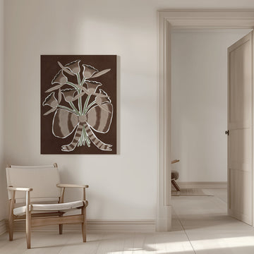 Delicate Bloom 6 | Canvas - Room Interior 1