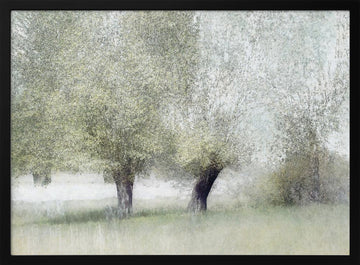 Young green | Poster - Black Metal Frame Interior