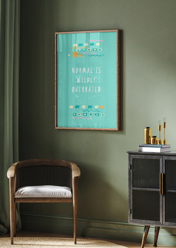 Quirky Abstract Inspiration | Poster - Room Interior 2