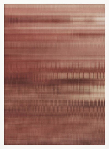 Warm Linear Flow | Poster - White Frame Interior