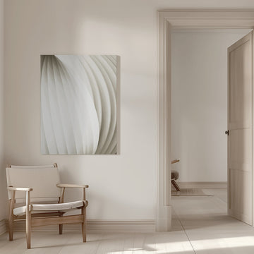 Soft Flowing Curves | Canvas - Canvas Interior