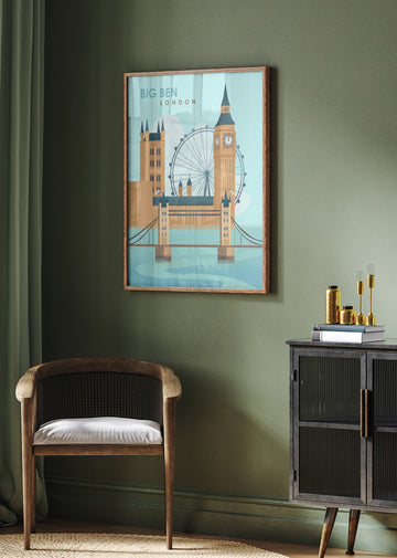 London (2) | Poster - Room Interior 2