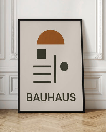 Bauhaus Geometric Abstraction | Poster - Room Interior 1
