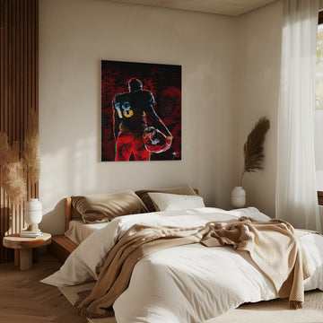 Gridiron Player 18 | Canvas - Room Interior 2