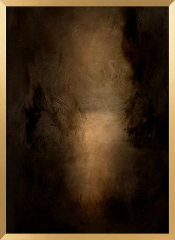 Moods Abstract | Poster - Gold Frame Interior