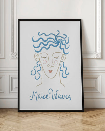 Make Waves Dreamer | Poster - Room Interior 1