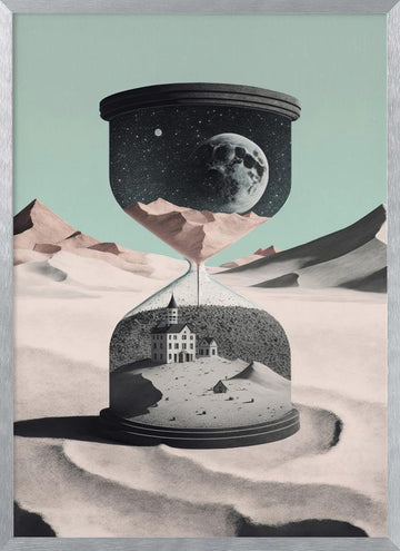 Timeless Landscapes | Poster - Silver Frame Interior