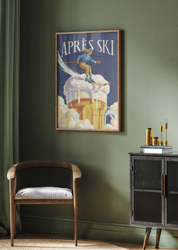 Apres Ski Fun | Poster - Room Interior 2