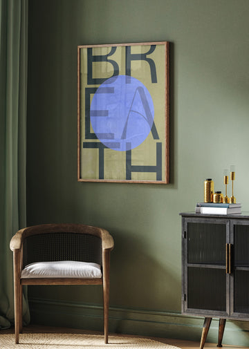 Breath Circle | Poster - Room Interior 2