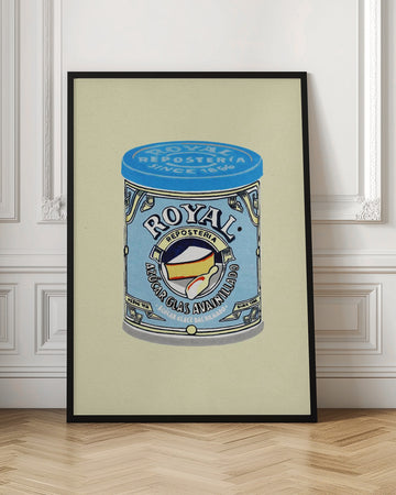 Retro Powdered Sugar | Poster - Room Interior 1
