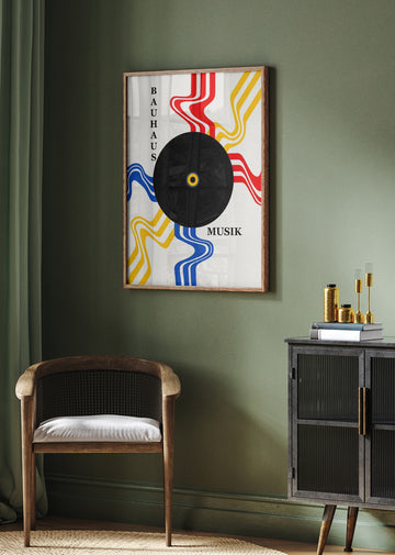 Bauhaus Music Record | Poster - Room Interior 2