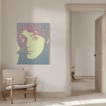 Youthful Gaze Portrait | Canvas - Room Interior 1