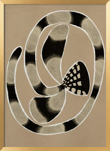Delicate Bloom 5 | Poster - Gold Frame Interior