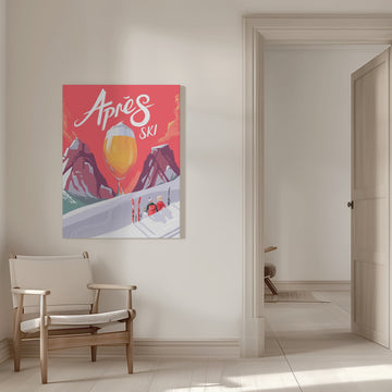 Retro Après Ski Celebration | Canvas - Room Interior 1