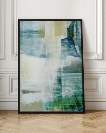 Serene Abstract Flow | Poster - Room Interior 1