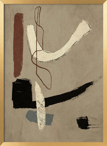 Opposite | Poster - Gold Frame Interior