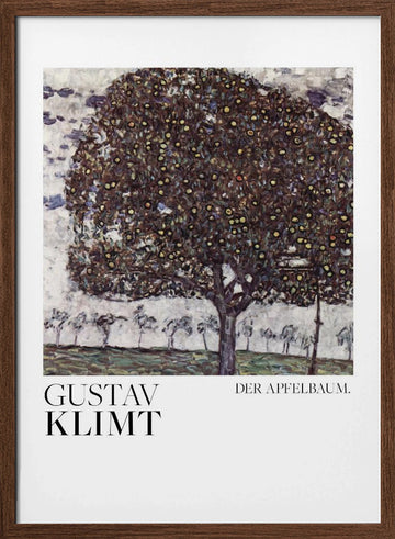 Der Apfelbaum (1916) Poster | Poster - Walnut Frame Interior