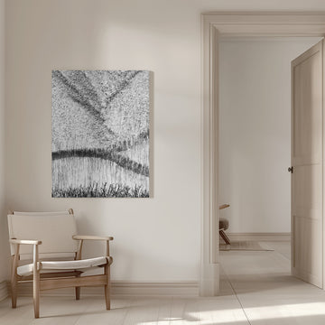 Tranquil Reed Reflections | Canvas - Room Interior 1