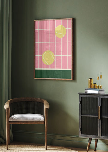 Tennis Kitchen | Poster - Room Interior 2