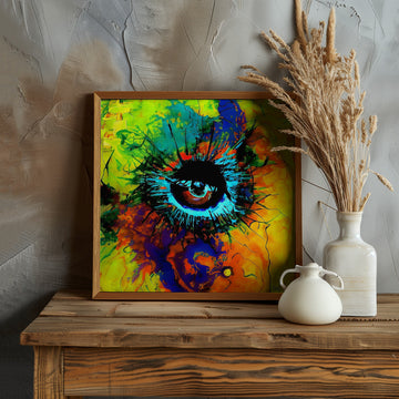 Dynamic Abstract Eye | Poster - Room Interior 1