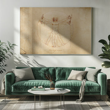 Vitruvian Friday Man | Poster - Room Interior 1