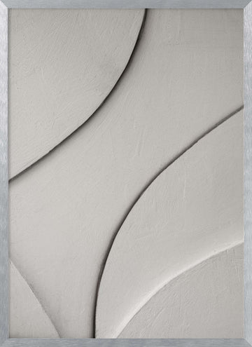 Shadow Play 5 | Poster - Silver Frame Interior