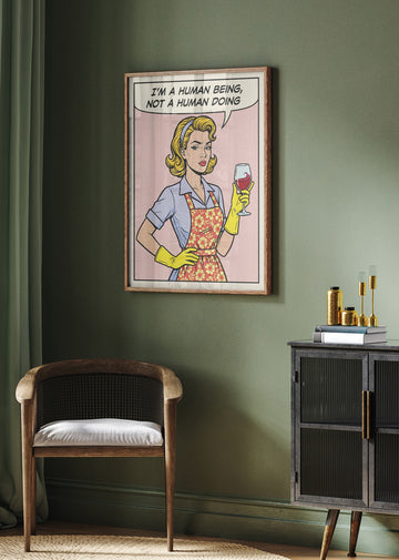 Human Being Pop Art | Poster - Room Interior 2