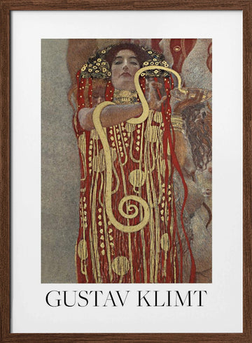 Hygieia (1907) Poster | Poster - Walnut Frame Interior